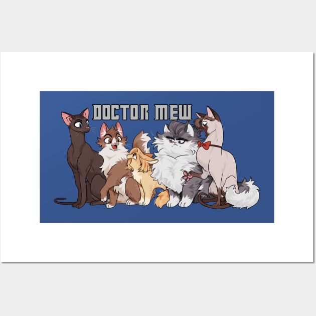 Doctor Cat Wall Art by KumoriDragon